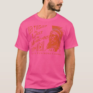 Camiseta El último tributo de los mohicans