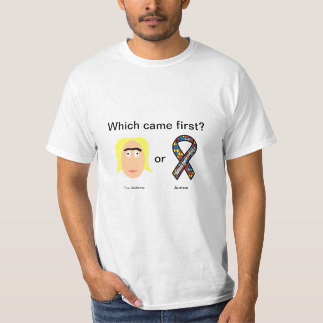 Camiseta El Unibrow y el autismo (Anverso)