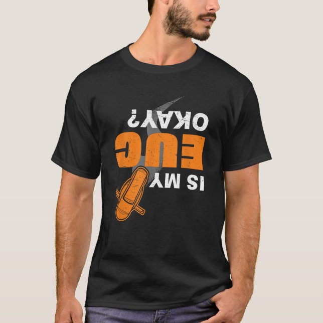 Camiseta El uniciclo eléctrico es mi EUC OK Funny EUC Monow (Anverso)
