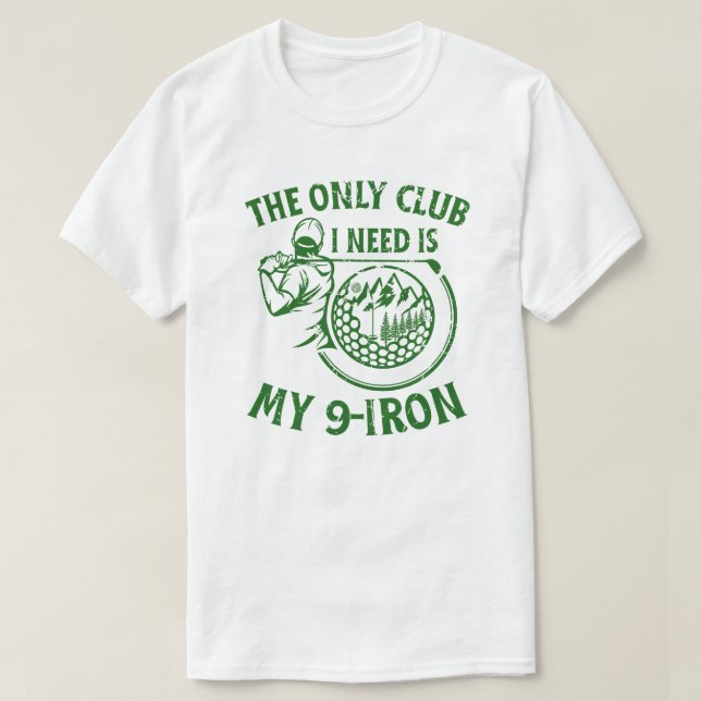 Camiseta El único club que necesito regalos divertidos de g (Diseño del anverso)