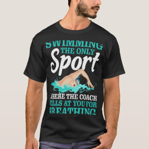 Camiseta El Único Deporte Que El Entrenador Te Grita Por