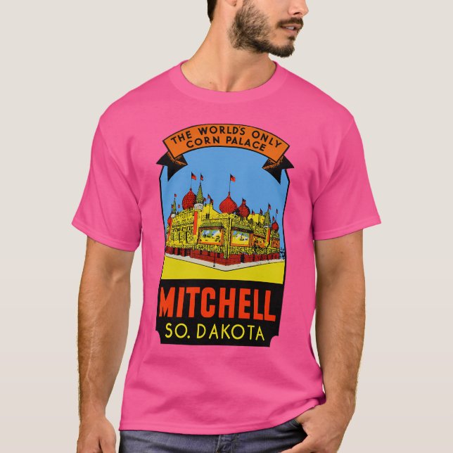 Camiseta El único palacio de maíz Mitchell en el mundo Dako (Anverso)