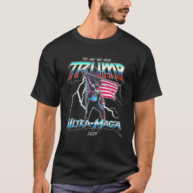 Camiseta El único que no es más que Trump Untra Maga 2024 (Anverso)