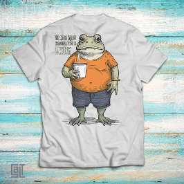 Camiseta El único sentadilla que estoy haciendo hoy es dive