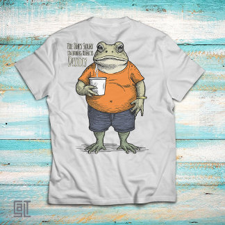 Camiseta El único sentadilla que estoy haciendo hoy es dive