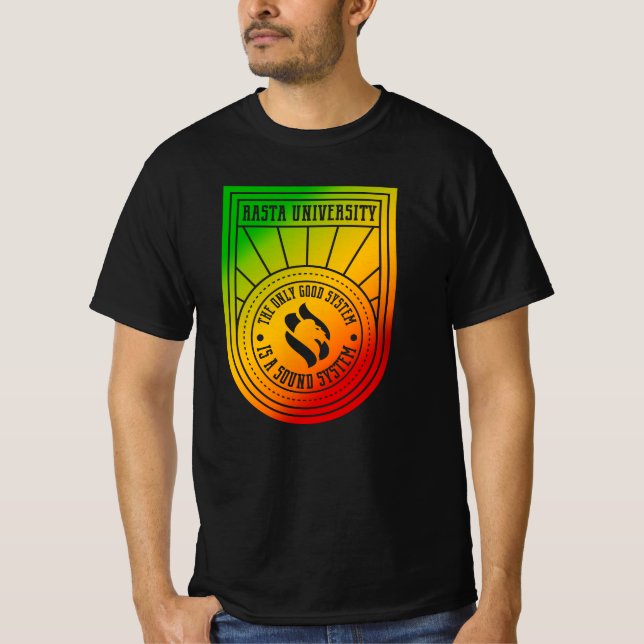 Camiseta El único sistema bueno es un sistema de sonido (Anverso)