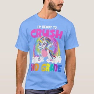 Camiseta El unicornio de segundo grado de aplastamiento vue