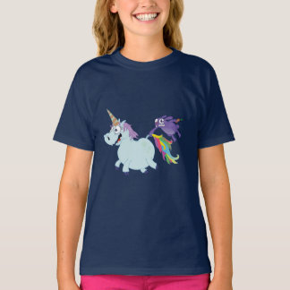 Camiseta El unicornio gordo salva el día