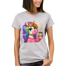 El Unicornio Gruñón Necesita Café Cómic