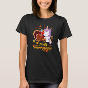 Camiseta El unicornio lindo abraza a Turquía gracias el oto