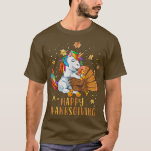 Camiseta El unicornio lindo abraza a Turquía gracias el oto