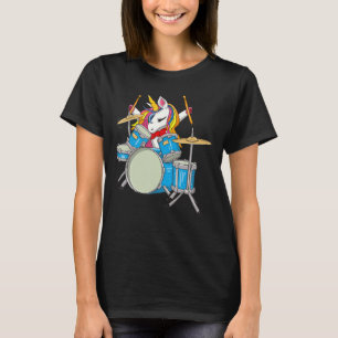 Camiseta El Unicornio Magico Se Produce Como Un Tambor Grac
