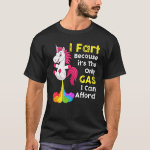 Camiseta El unicornio me fastidia porque es el único gas qu