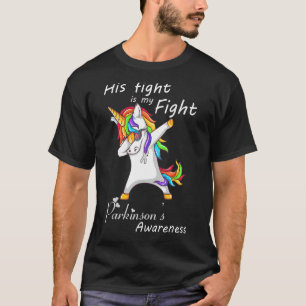 Camiseta El unicornio parkinsón en su lucha es mi parkinson