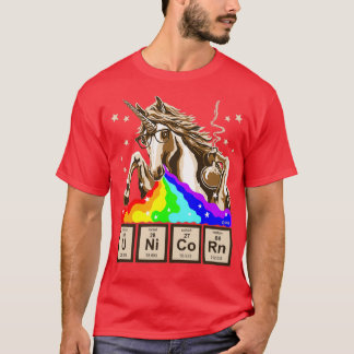 Camiseta El unicornio químico provoca el arco iris