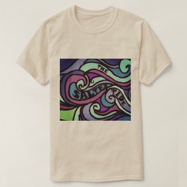Camiseta El Unisex Submarino De La Marea Salada (Diseño del anverso)