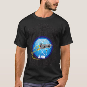 Camiseta El Universo Está Hecho De Electrones, Protones, Ne