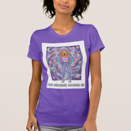 Camiseta El Universo Me Adora Perro