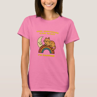Camiseta El Universo Puede Esperar, Estoy Durmiendo Gato Li
