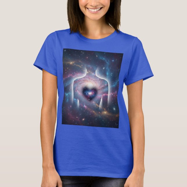Camiseta El Universo Vive En Ti (Anverso)
