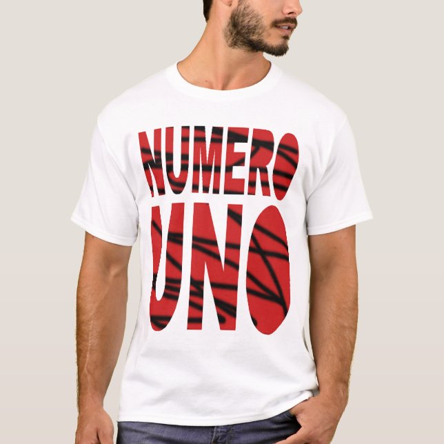 Camiseta El Uno de Numero junta con te (Anverso)