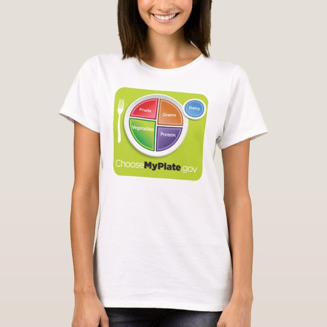 Camiseta El USDA elige mi placa (Anverso)