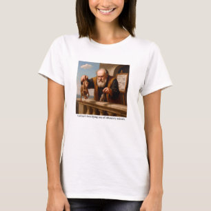 Camiseta El uso horripilante de Galileo de animales de labo