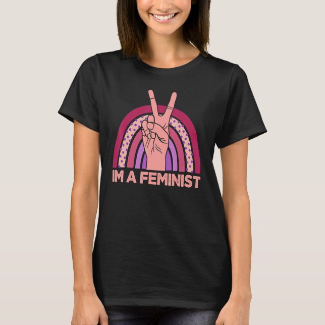 Camiseta El útero útero pro aborto igualdad de género Soy u (Anverso)