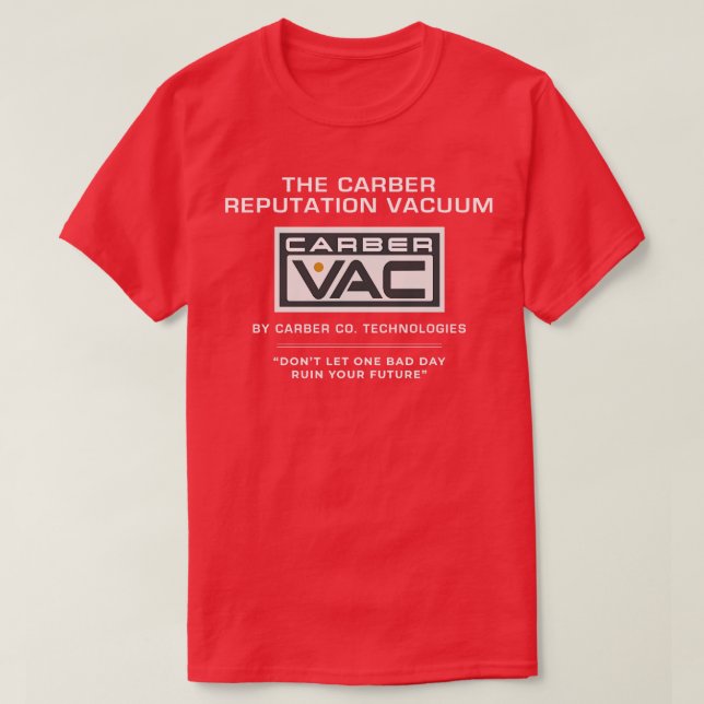 Camiseta El vacío de la reputación de ber (Diseño del anverso)