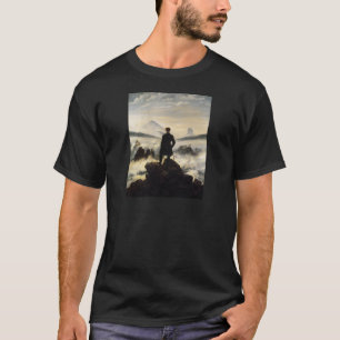Camiseta El vagabundo sobre el mar de la niebla