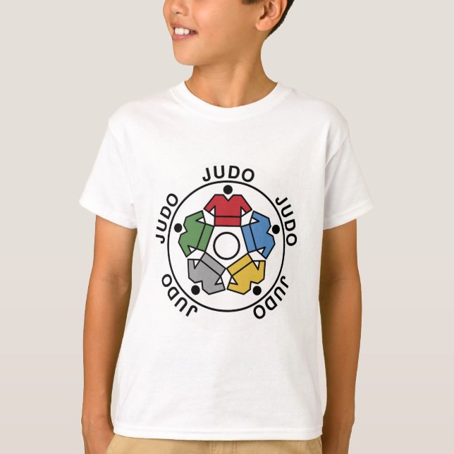 Camiseta EL VALIENTE CHICO - Judo (Anverso)
