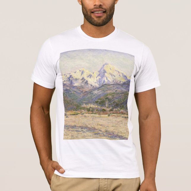 Camiseta El valle de Nervia Claude Monet (Anverso)