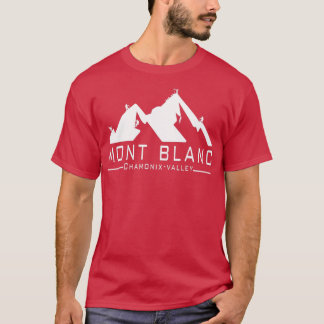 Camiseta El valle Mont Blanc Chamonix