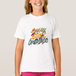 Camiseta El valor aprovecha la oportunidad