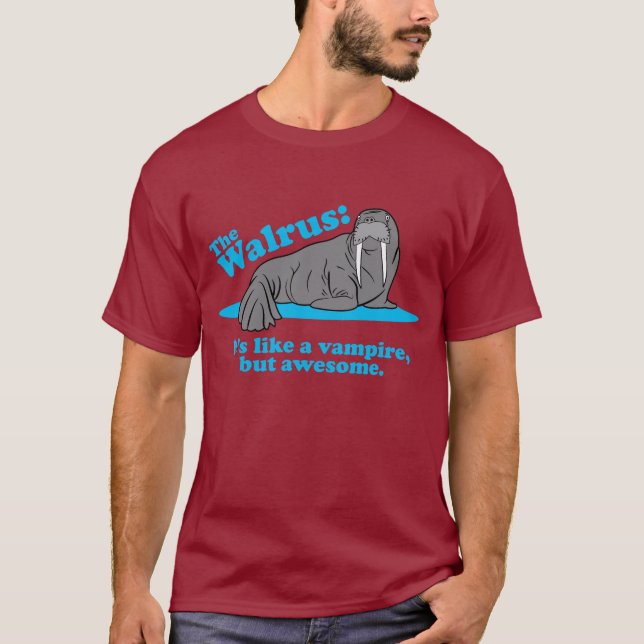 Camiseta El vampiro de la morsa (Anverso)
