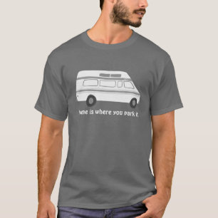 Camiseta ¡El vanlife campervan retro rv del vintage -