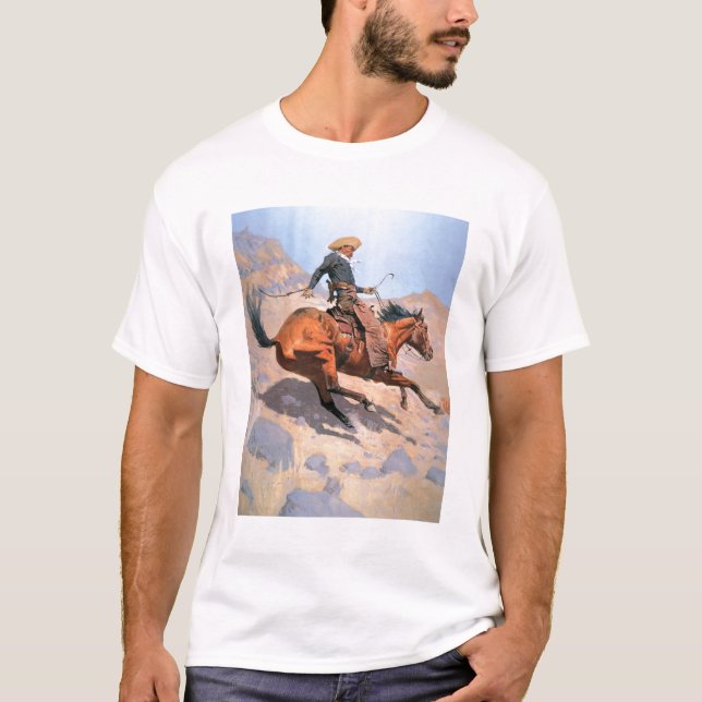 Camiseta El vaquero (aceite en lona) (Anverso)