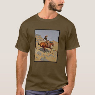 Camiseta El vaquero de Frederic Remington