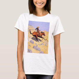 Camiseta El vaquero (por Frederic Remington)