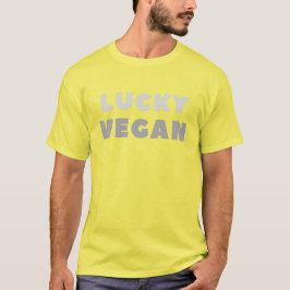 Camiseta El vegan afortunado