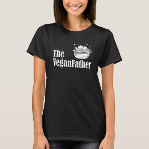 Camiseta El Veganfather Vegan Comida Cruda Padre Divertido