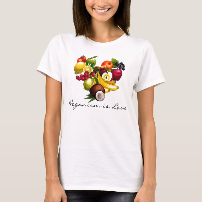 Camiseta El Veganism es amor (Anverso)