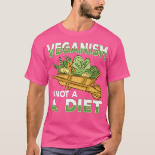 Camiseta El veganismo no es una dieta Meme Vegan Plant Powe