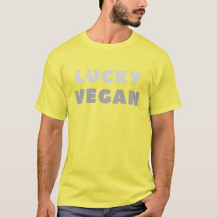 Camiseta El vegano afortunado