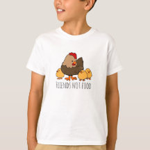 El vegano del pollo de la comida de los amigos no