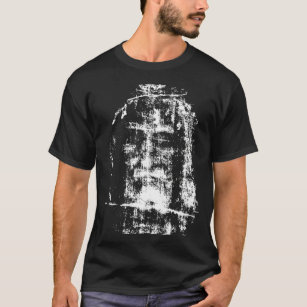 Camiseta El velo de Turín Jesucristo enfrenta la prima