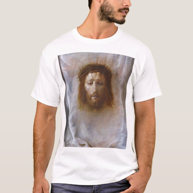 Camiseta El velo de Verónica por Domenico Fetti (Anverso)