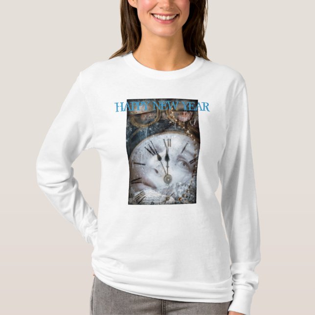 Camiseta El venir del Año Nuevo (Anverso)