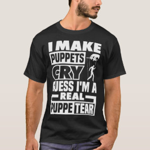 Camiseta El Ventriloquismo de la titirita de la marioneta h