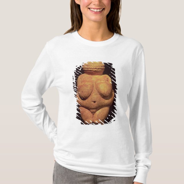Camiseta El Venus de Willendorf, símbolo de fertilidad (Anverso)